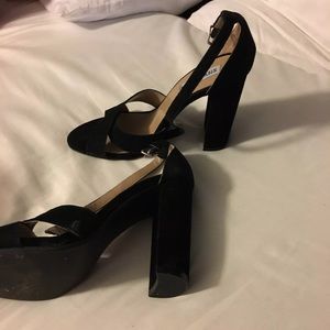 Steve Madden Black Heels